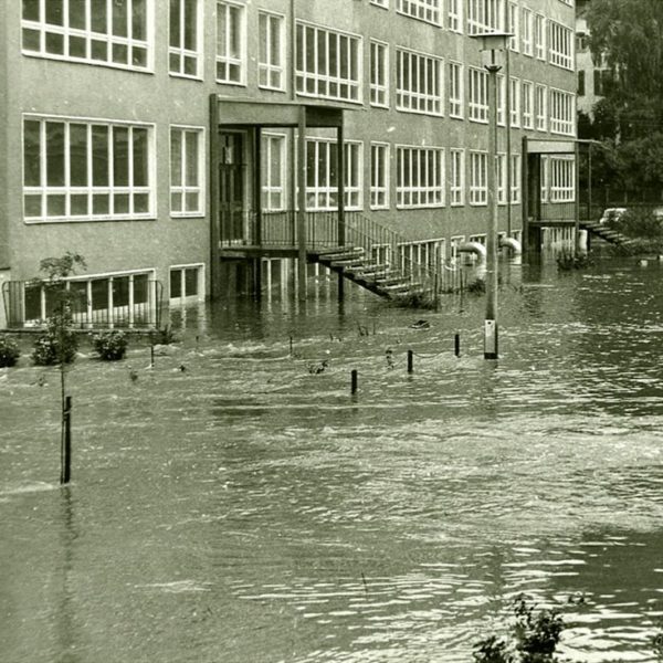 Hochwasser in Eisenach 1981