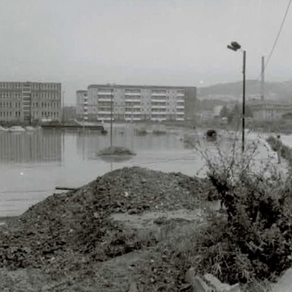 Hochwasser in Eisenach 1994