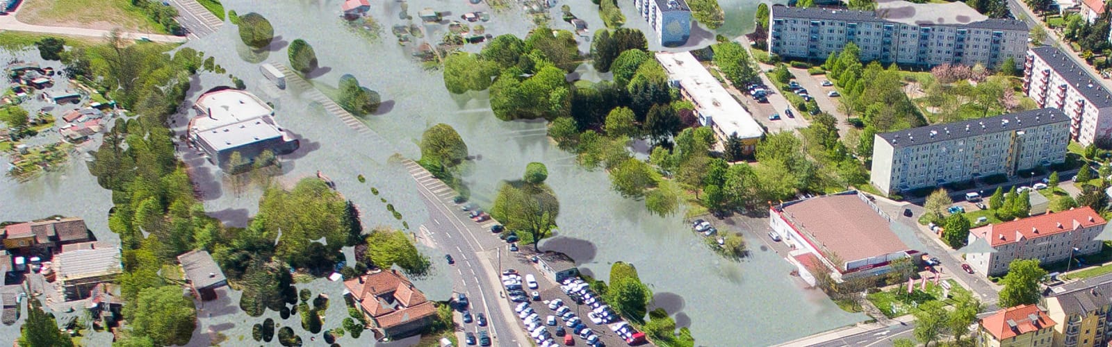 Überschwemmungssituation Eisennach